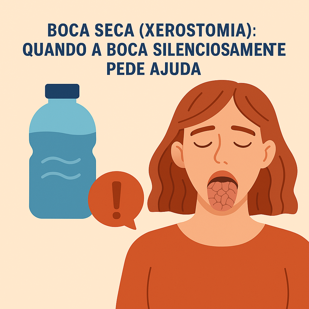Boca seca (xerostomia): quando a boca silenciosamente pede ajuda